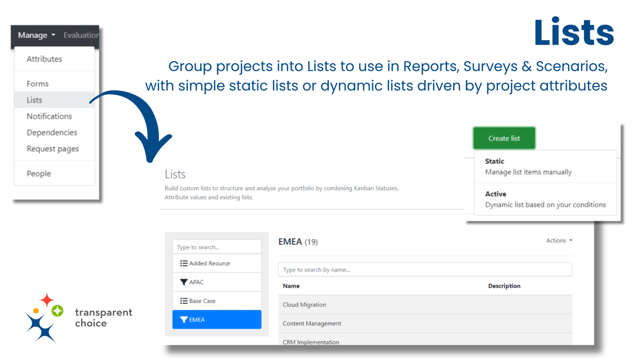collaborative decision making with TransparentChoice