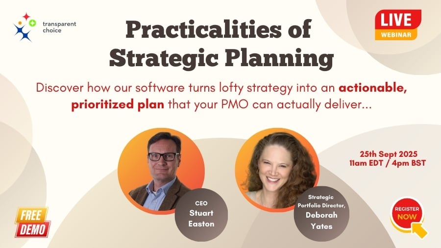 Webinar - Practicalities of Strategic Planning, 25 Sep 2025