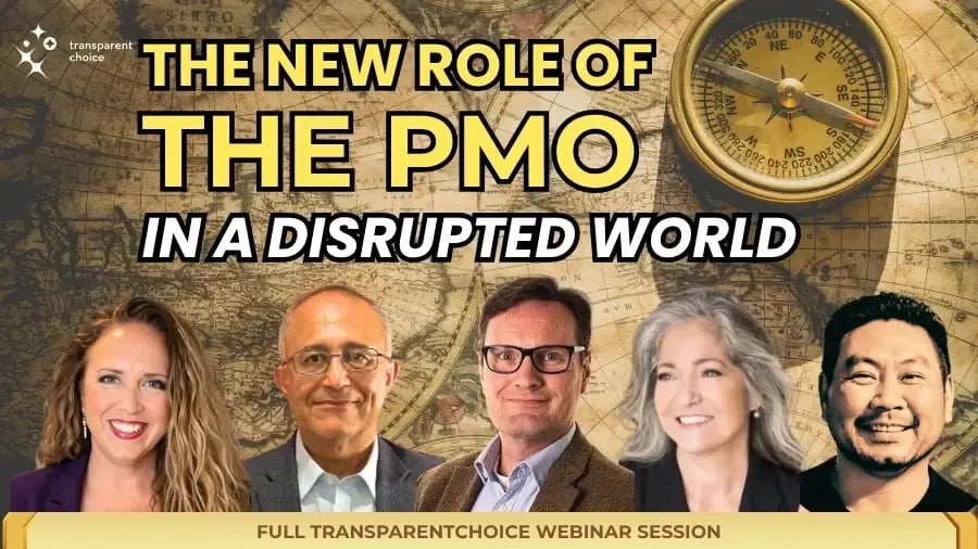 The New Role of the PMO in a Disrupted World webinar thumbnail