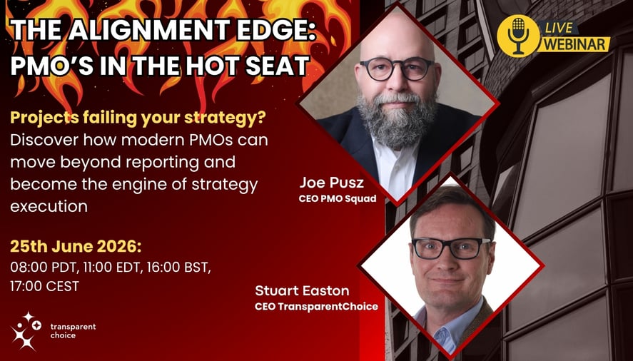 Webinar June 25th - The Alignment Edge: PMO's in the Hot Seat