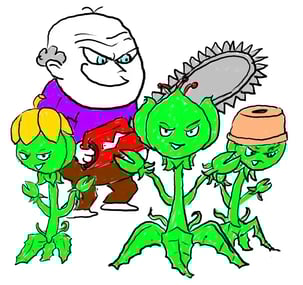 Illustration of weeding a project portfolio to remove wasteful projects and free capacity