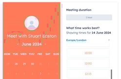 Book a meeting