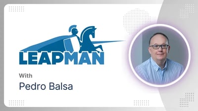 Leapman with Pedro Balsa