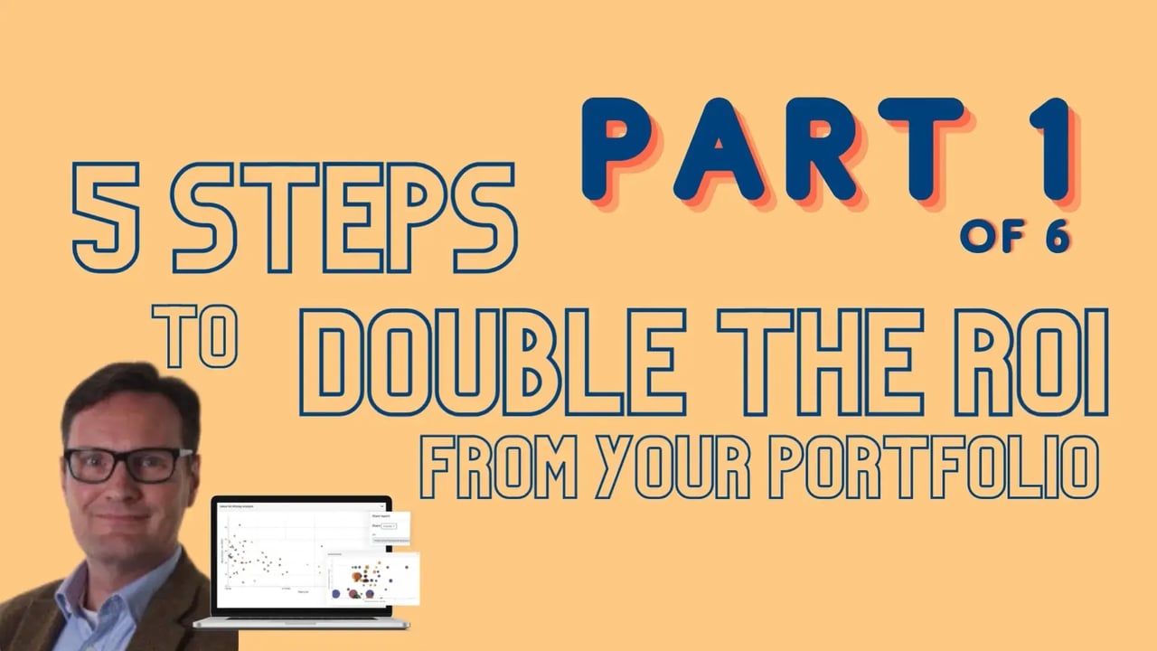 5 steps to double project portfolio ROI, Part 1 of 6 – Introduction: Why ROI often falls short