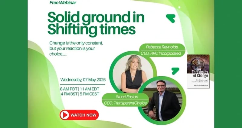 Webinar - Solid Ground in Shifting Times, with Rebecca Reynolds