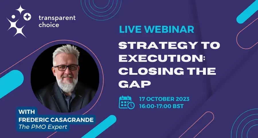 Webinar - Strategy to Execution: Closing the Gap