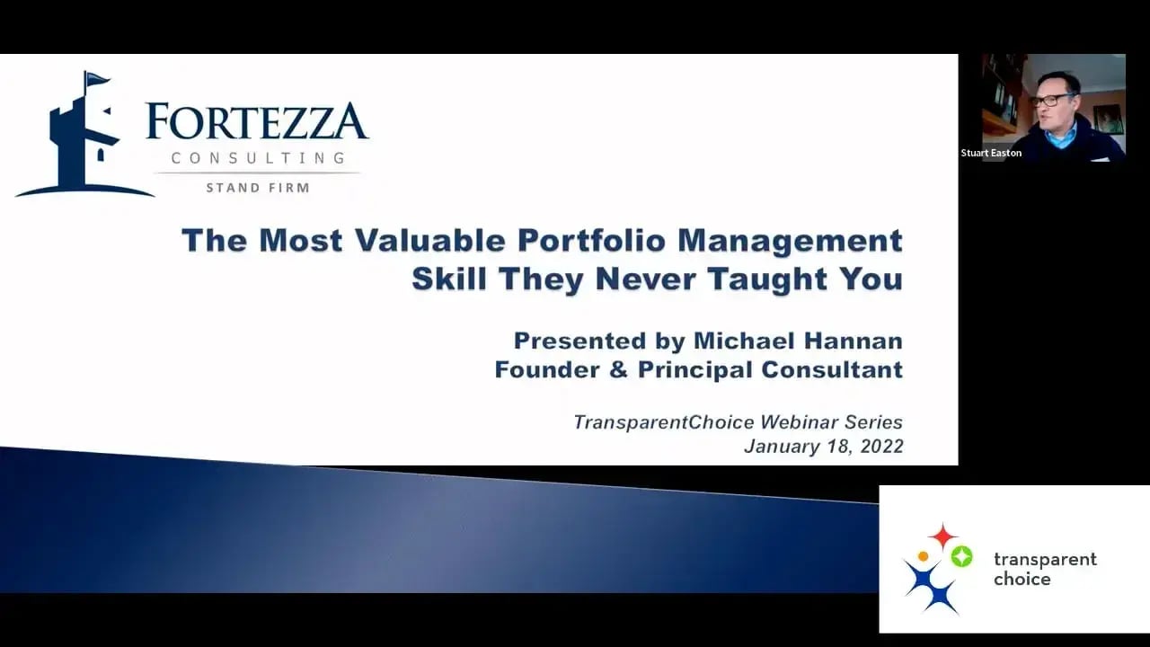 The Most Valuable Portfolio Management Skill They Never Taught You webinar thumbnail