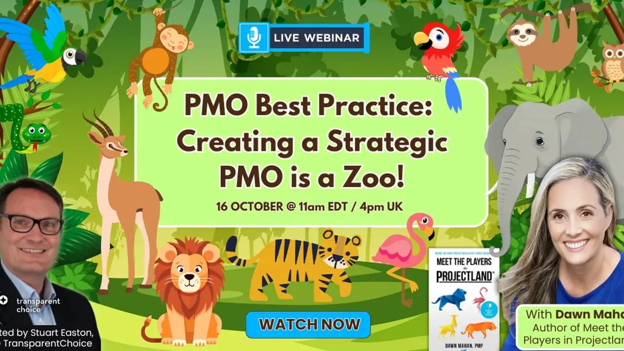 Creating a Strategic PMO is a Zoo webinar thumbnail