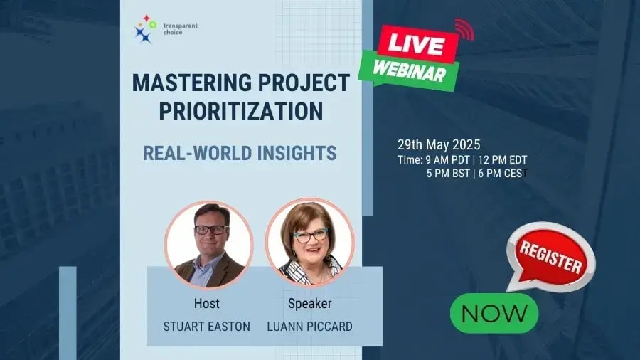 Mastering Project Prioritization webinar thumbnail