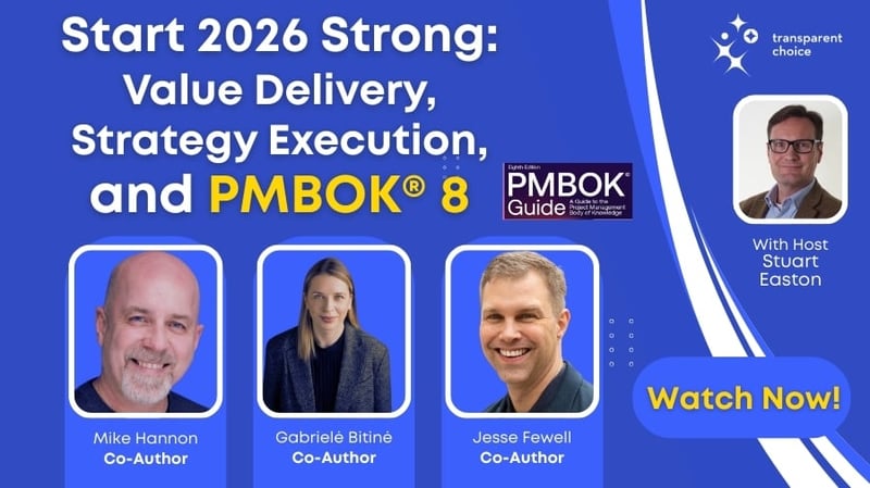 Webinar - Start 2026 Strong: Value Delivery, Strategy Execution, and PMBOK® 8
