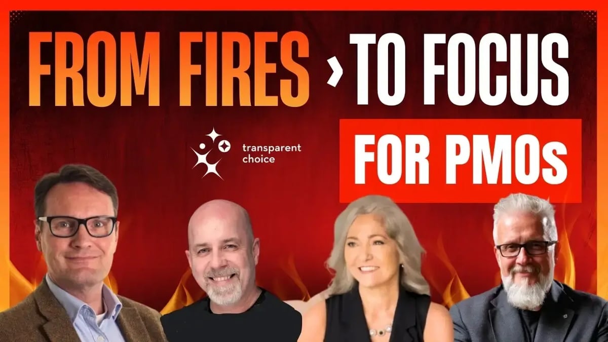 Webinar - How PMOs move from firefighting to strategic focus